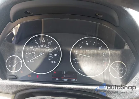 2013 BMW 328I из США, поврежденный, VIN WBA3A5G51DNP26366